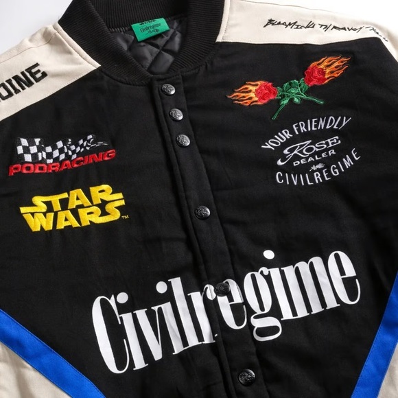 NWT Civil Regime LIMITED EDITION Bomber Jacket - Picture 4 of 8